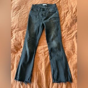 Madewell cali Demi-boot black jeans